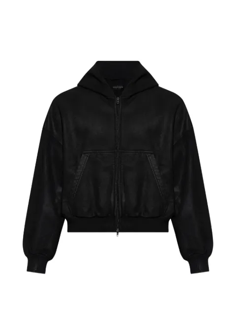 Balenciaga zipped hoodie Black 858145TTVV1