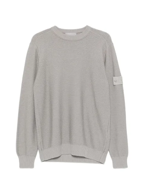 Stone Island 5100032 cotton cashmere S.I. Ghost sweatshirt Grey L1S155100032S00FA