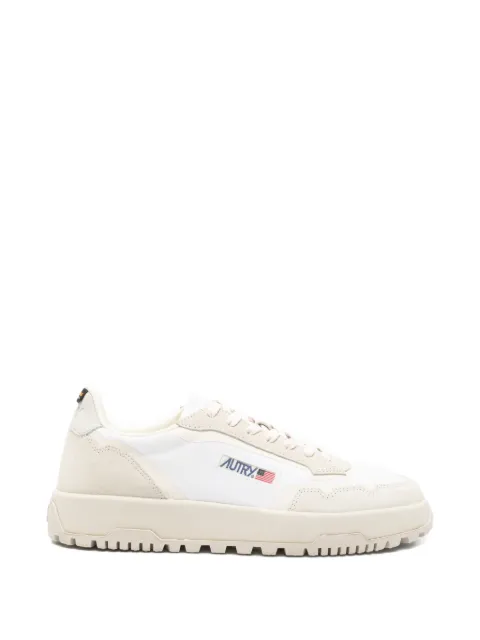 Autry logo-patch sneakers White LDLMCO09