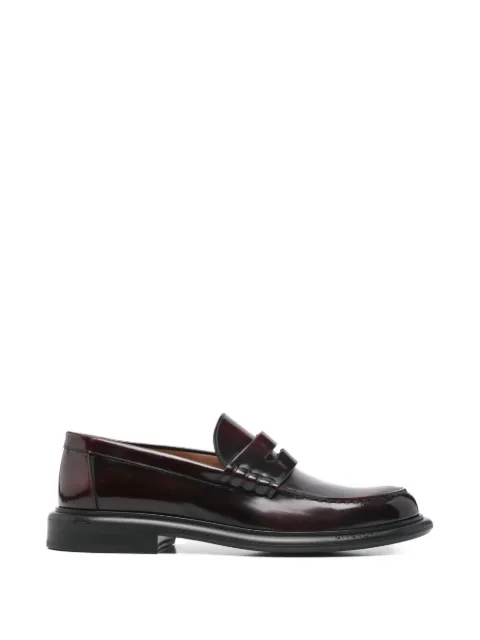 Givenchy leather penny loafers Red BH203PH1X9604