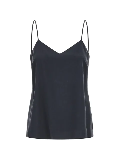 Max Mara MxmUnghia sweetheart strap top Black 2611161021600