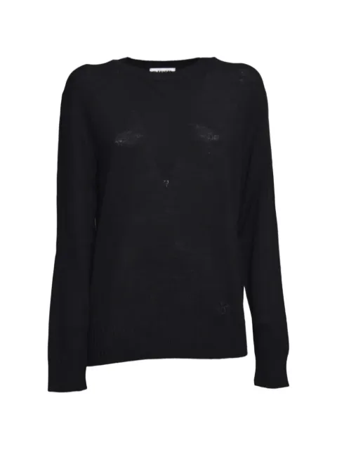 Jil Sander crew-neck sweater Black J40GP0181J14772001
