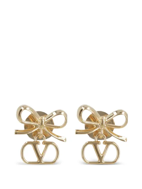 Valentino Garavani VLogo signature metal earrings Gold WJ0BU8MET