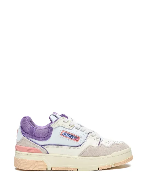 Autry round-toe suede sneakers Neutrals ROLWMC12