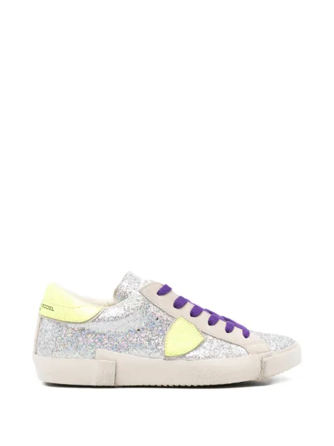 Philippe Model Paris Prsx glitter sneakers Silver PRLDGG07
