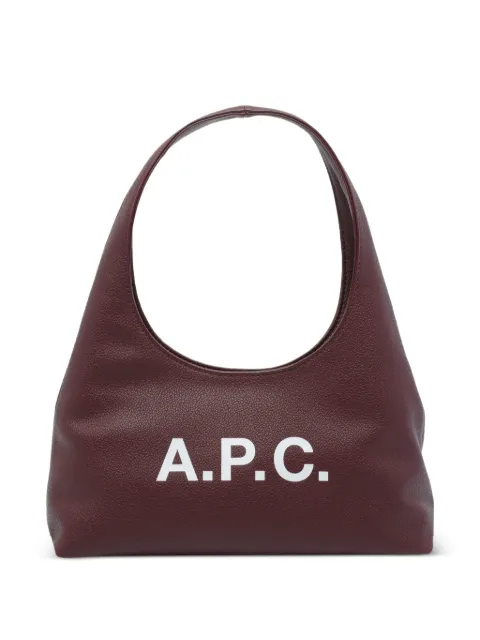 A.P.C. baby Ninon frontal-logo shoulder bag Red PUABOF67027HAC