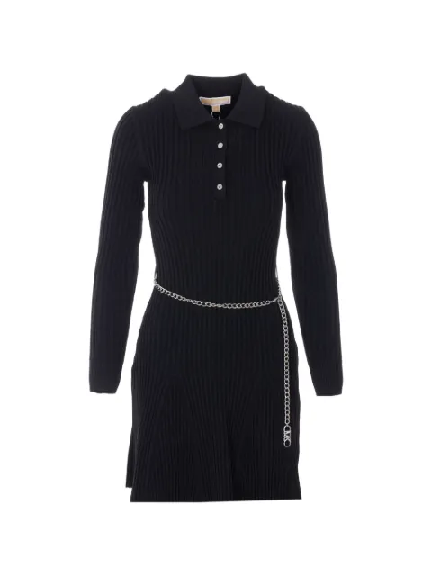 Michael Michael Kors knitted chain dress Black MR6839S5ZV001BLACK