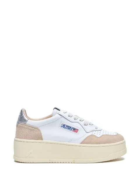 Autry Medalist platform sneakers White PTLWLS74