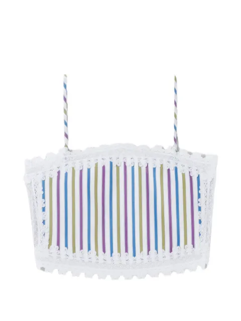 Claudie Pierlot strappy crop top White CFPTO01121