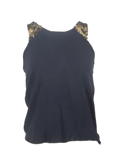Chloé Vintage silk top Black NAPPUGBCL584979W
