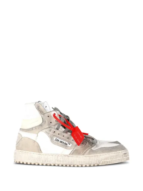Off-White Pre-Owned 3.0 high-top sneakers Grey NAPPUGBSH508674W