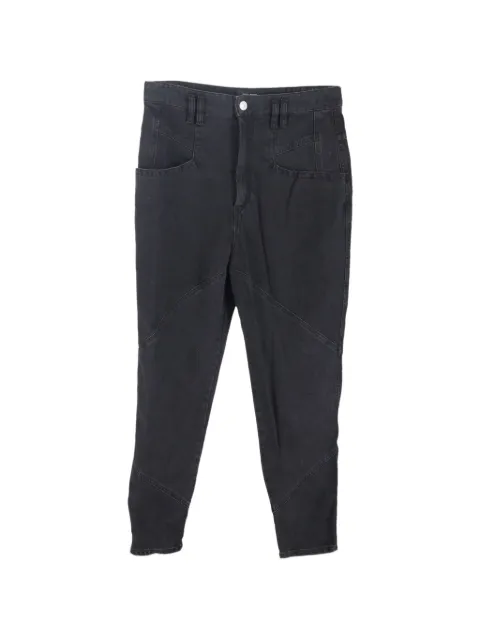 Isabel Marant Vintage Nadeloisa tapered jeans Black NAPPUGBCL585069W