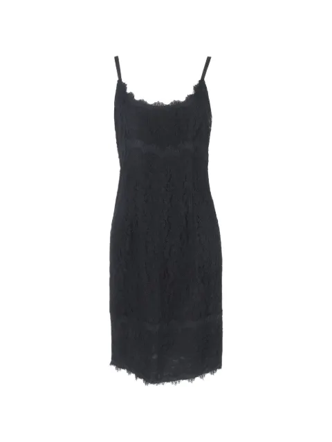 Diane Von Furstenberg Vintage Olivia lace slip dress Black NAPPUGBCL633607W
