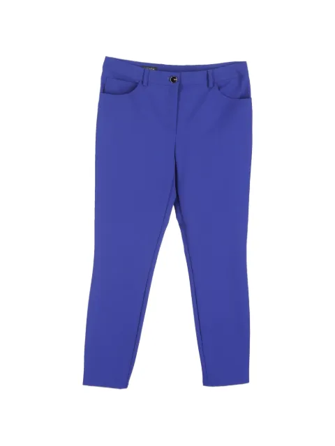 Escada Pre-Owned straight-leg trousers Blue NAPPUGBCL587887W