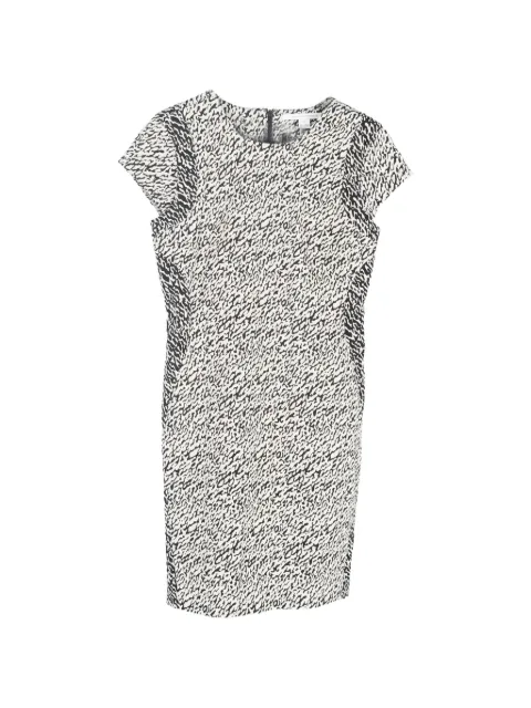 Diane Von Furstenberg Vintage snake-print mini dress White NAPPUGBCL584984W