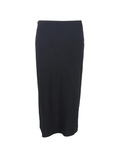 Max Mara back-slit midi pencil skirt Black NAPPUGBCL613505W