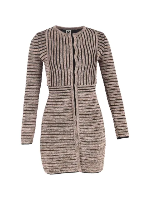 Missoni Pre-Owned lurex knitted mini dress Pink TONPUGBCL550329W