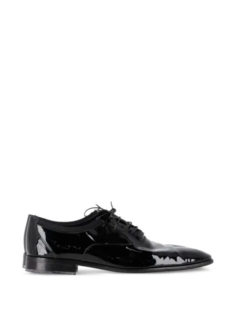 Ferragamo Pre-Owned lace-up Oxford shoes Black NAPPUGBSH629274M