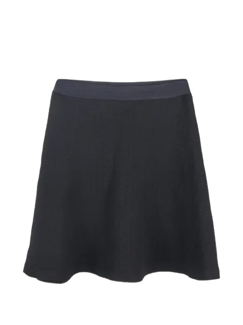 SANDRO textured A-line skirt Black NAPPUGBCL613606W