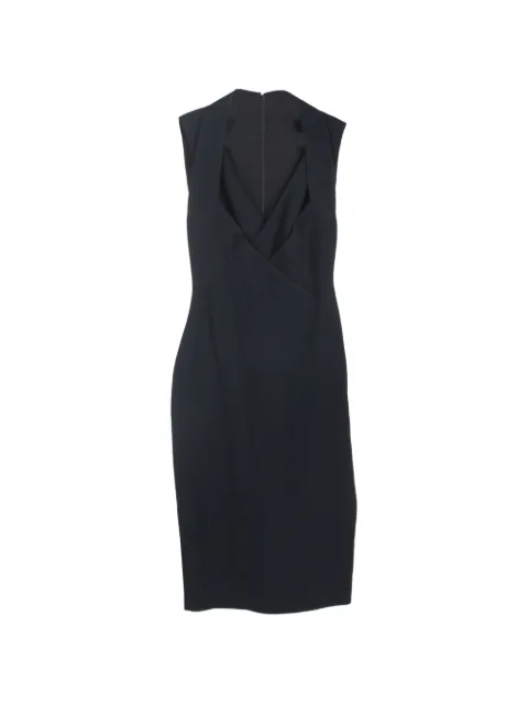 Antonio Berardi Vintage crossover-straps dress Black NAPPUGBCL577876W