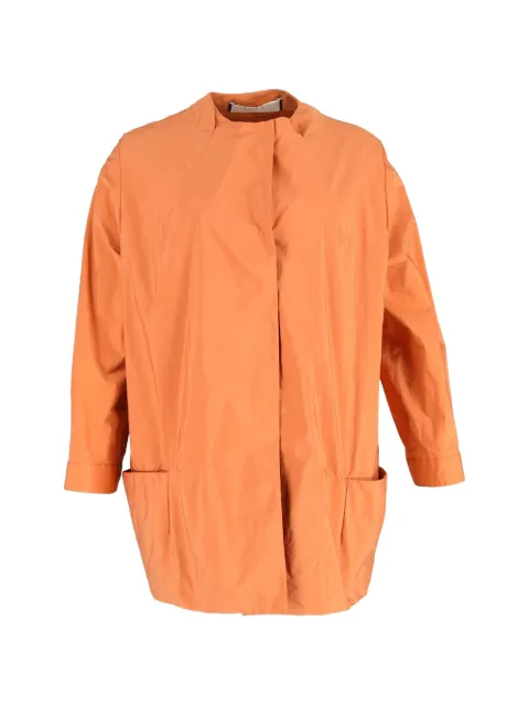 Marni Pre-Owned patch-pocket jacket Orange NAPPUGBCL528609W