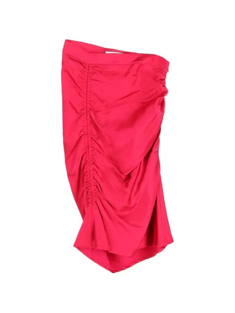 GCDS ruched mini skirt Red NAPPUGBCL527512W