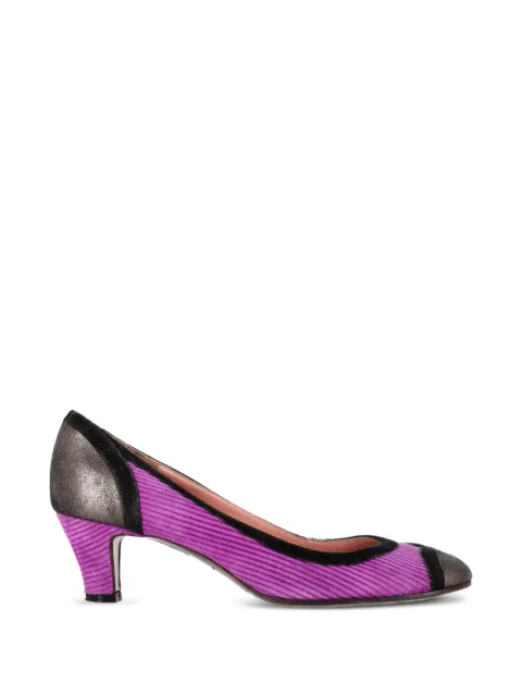 Marc Jacobs Vintage round-toe corduroy pumps Purple HNPUSH556597W
