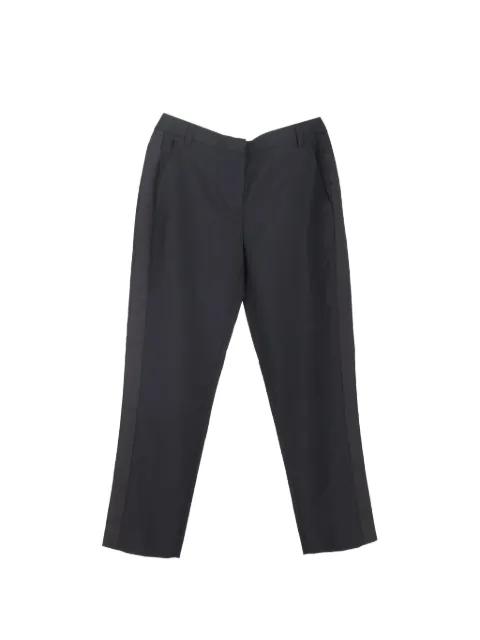 Burberry Pre-Owned straight-leg trousers Black HNPUCL559843W