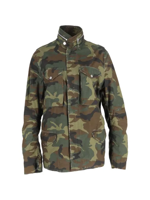 AMIRI M-65 camouflage-print chest-pocket jacket Green NAPPUGBCL541933W