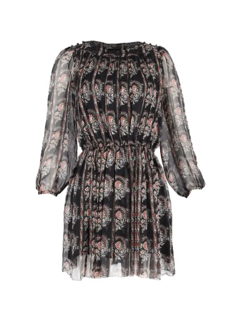 Isabel Marant Vintage Sharla mini dress Black NAPPUGBCL513818W