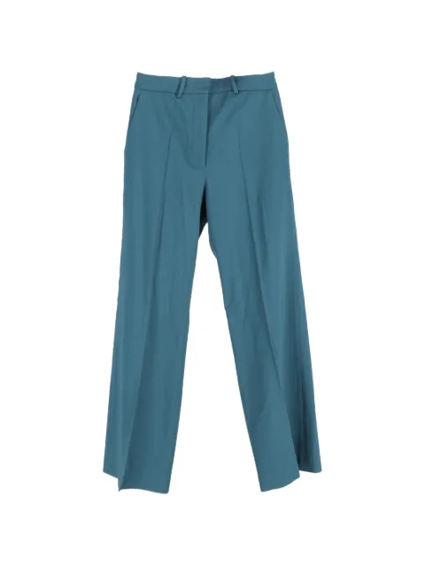 JOSEPH straight-leg trousers Blue NAPPUGBCL525943W