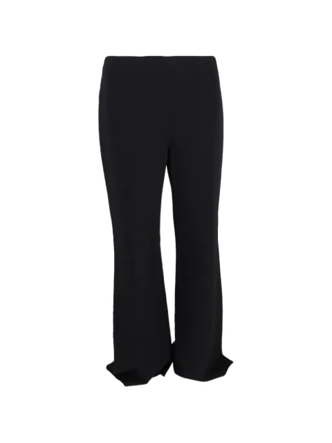 Michael Kors Vintage high-rise flared trousers Black NAPPUGBCL494217W