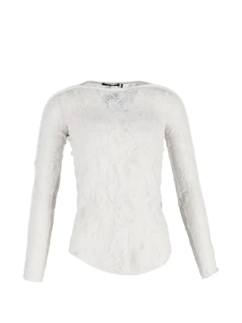 Isabel Marant Vintage floral-lace blouse White NAPPUGBCL513815W