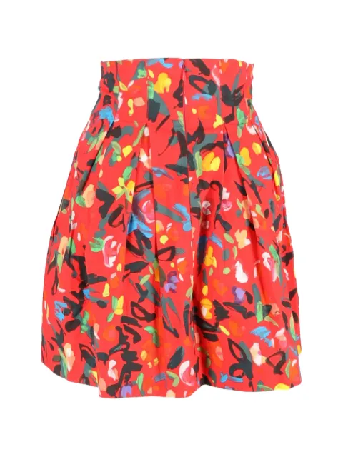 Philosophy Di Lorenzo Serafini printed mini skirt Red TONPUGBCL494375W