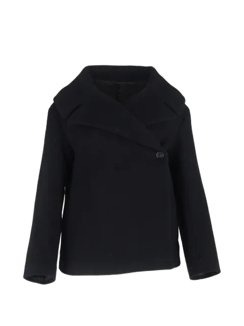 TOTEME button wrap jacket Black NAPPUGBCL466111W