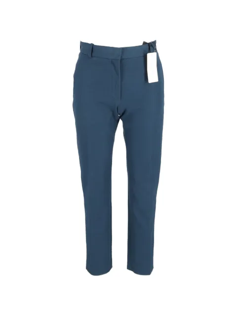 JOSEPH Eliston gabardine trousers Blue NAPPUGBCL477746W