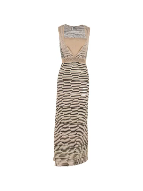 Missoni Pre-Owned patterned maxi dress Neutrals NAPPUGBCL465252W