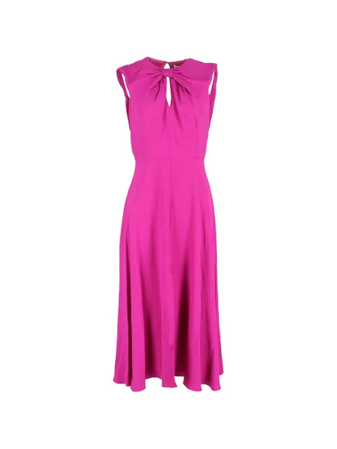 Saloni Marla draped midi dress Pink NAPPUGBCL464089W