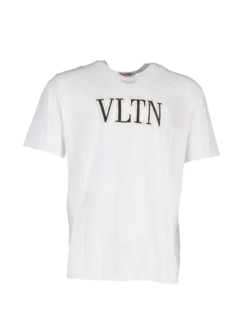 Valentino Garavani Pre-Owned logo-print T-shirt White MRPPUGBCL463418M