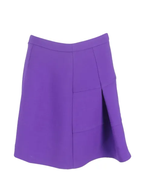 Victoria Beckham panel A-line midi skirt Purple NAPPUGBCL464079W