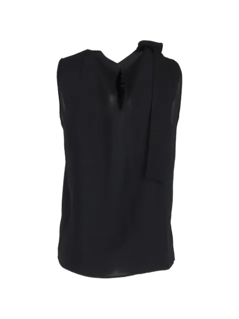 Miu Miu Pre-Owned embellished sleeveless blouse Black NAPPUGBCL480612W