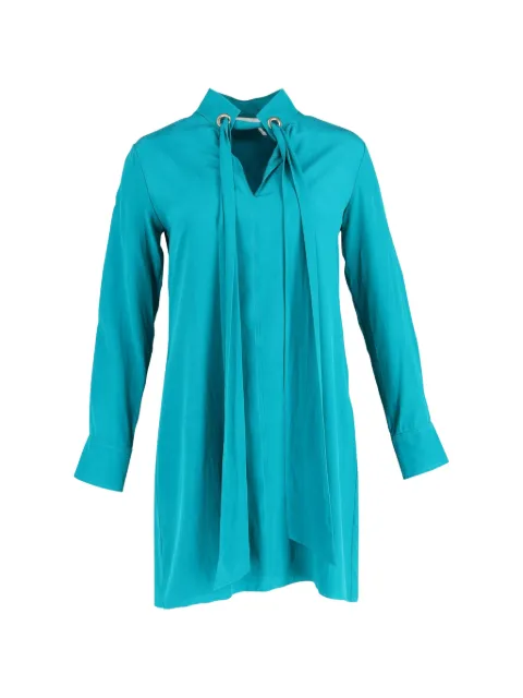 Chloé Vintage tie-neck blouse Blue NAPPUGBCL472264W