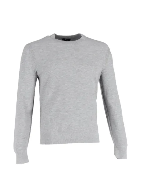 Theory crew-neck cotton T-shirt Grey MRPPUGBCL475716M