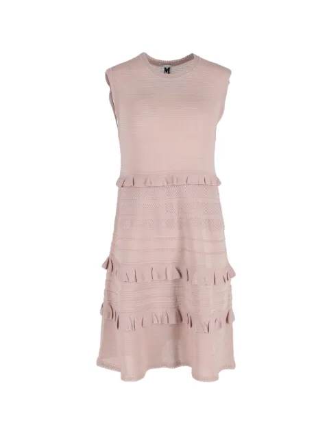 M Missoni Vintage tiered sleeveless dress Pink NAPPUGBCL489562W