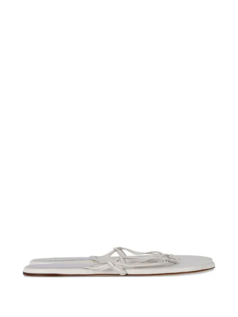 Gabriela Hearst leather sandals White NAPPUGBSH466917W