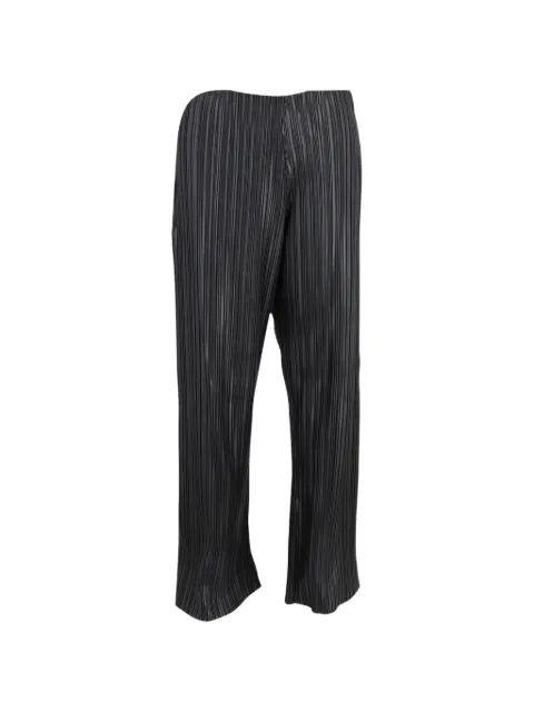 Nanushka pleat-waist trousers Black NAPPUGBCL471782W