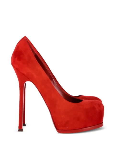 Saint Laurent Pre-Owned Tribtoo pumps Red NAPPUGBSH463299W