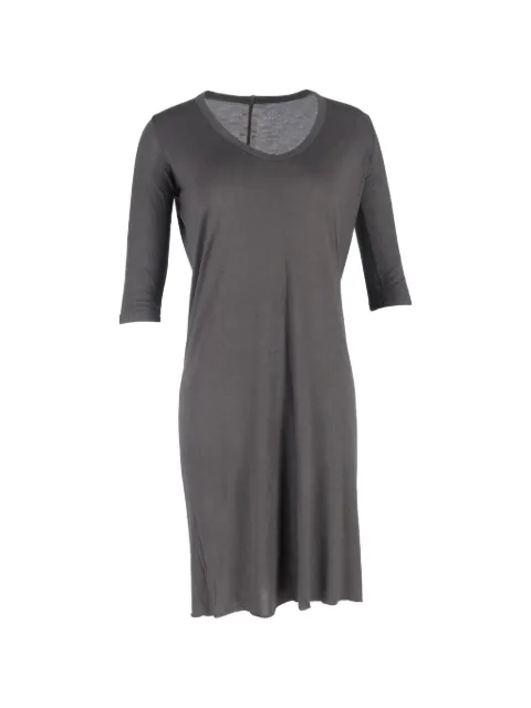 Rick Owens Vintage scoop-neck dress Grey NAPPUGBCL464673W