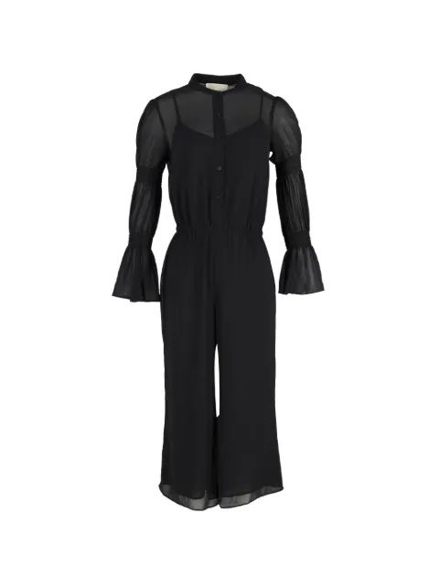 Michael Kors Vintage gathered sleeve jumpsuit Black NAPPUGBCL483151W