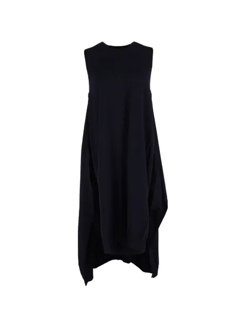 See By Chloé Vintage side-slit ribbed dress Blue NAPPUGBCL546071W
